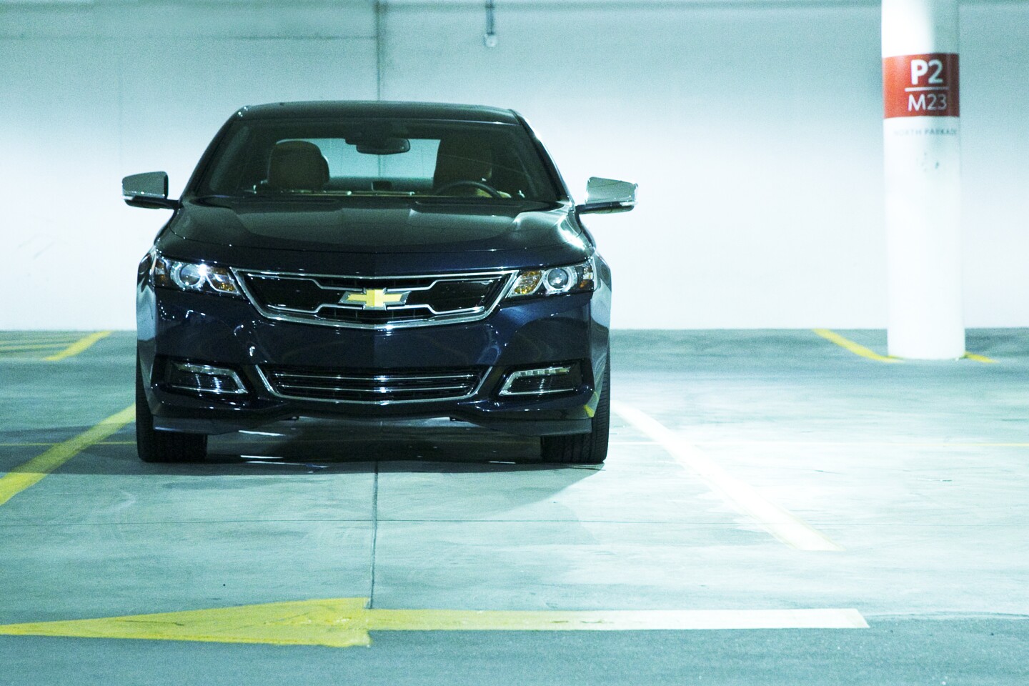 On the scales, the big Chevy flagship is also anything but light, weighing in at 3,867 lb (1,754 kg) (Photo: Angus MacKenzie/Gizmag)