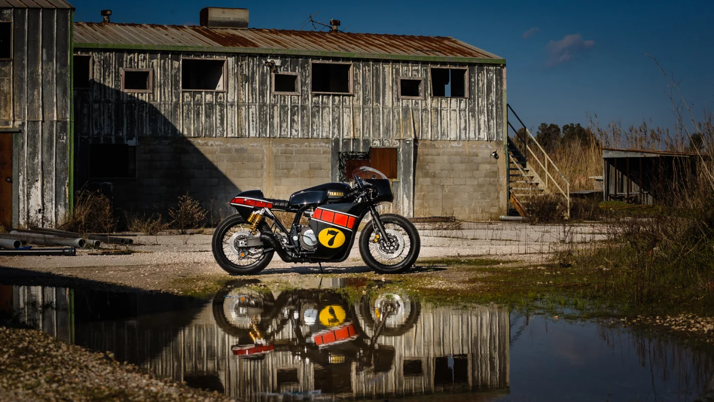 The Missing Piece, a custom XJR1300 by Jigsaw Custom Motorcycle of Greece