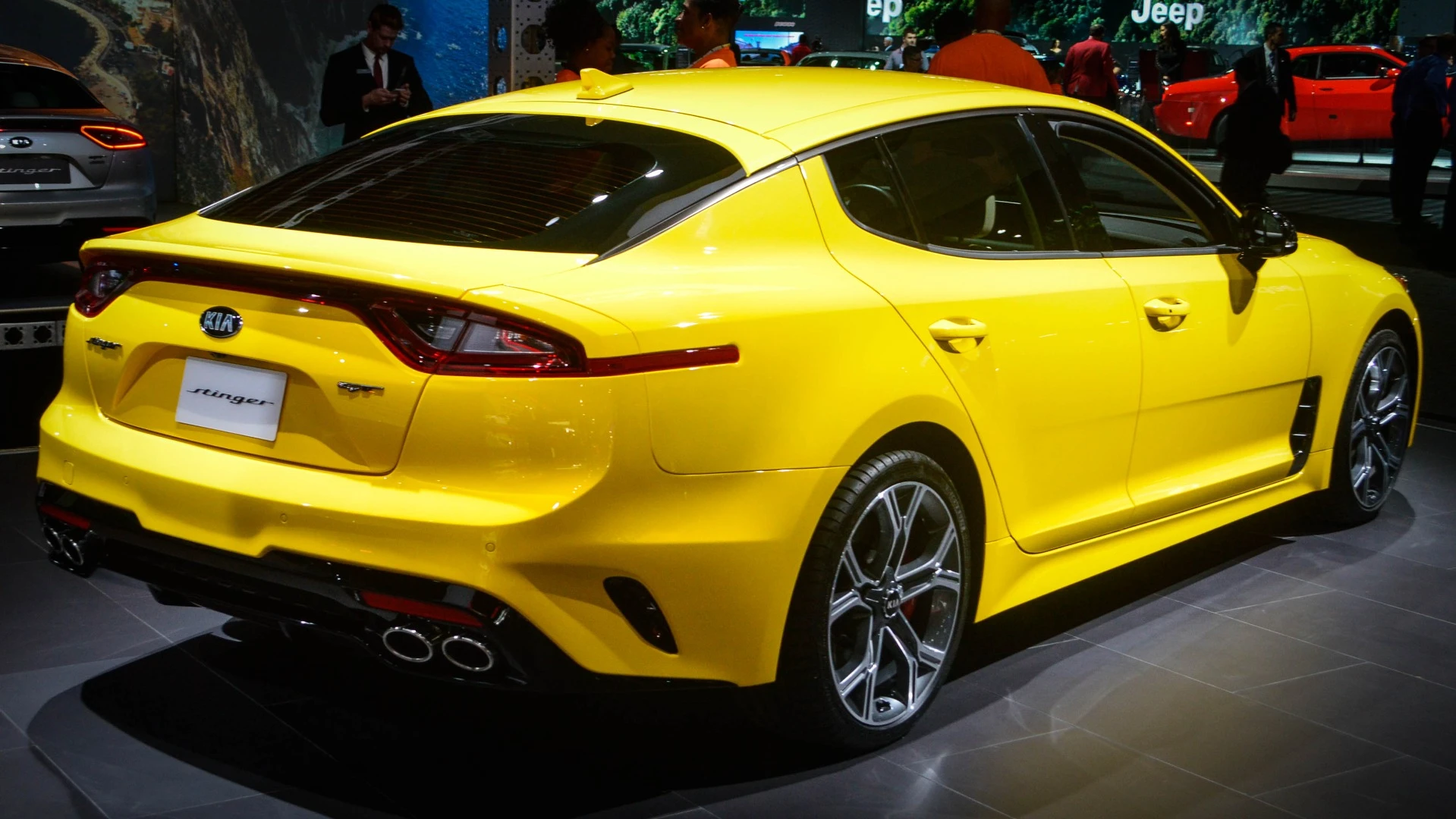 Kia announced Stinger pricing in November; base prices for various trim levels range between US$31,900 and $49,200 before $900 destination