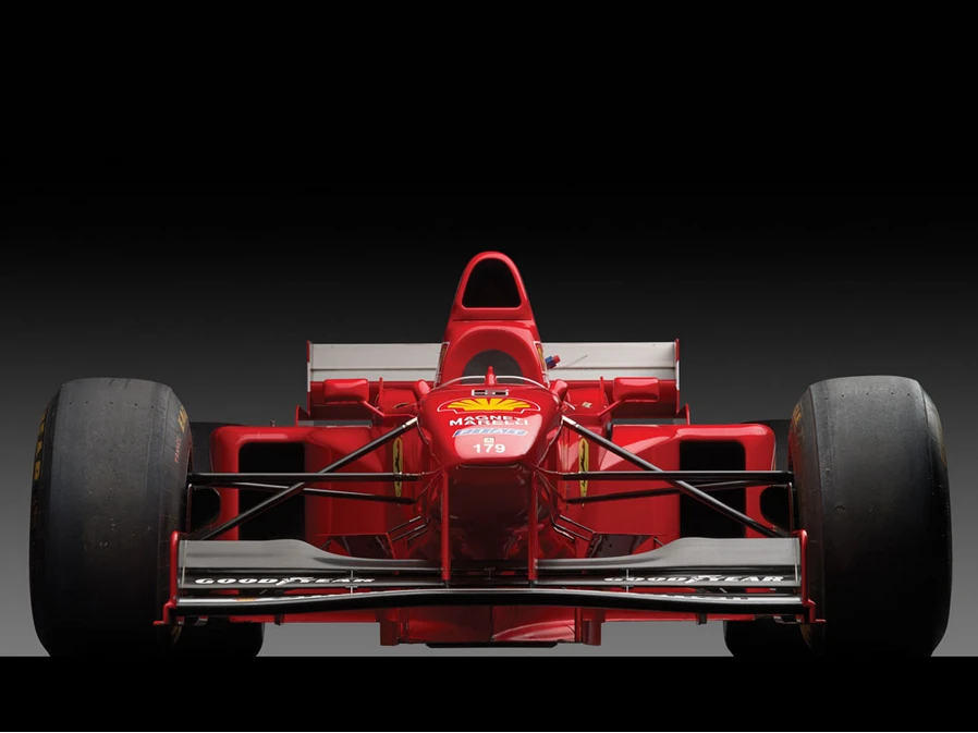 The Ferrari F310 B was notable for a higher nose