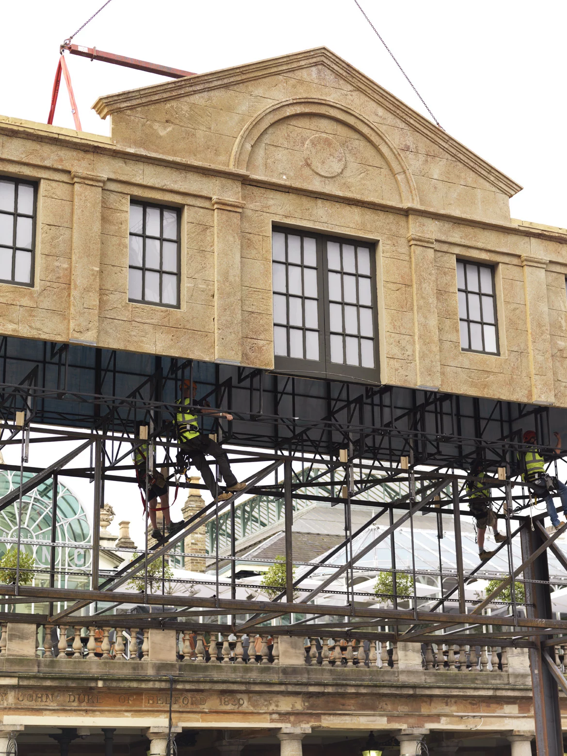 Photo documenting the construction process (Photo: Chris Tubbs)