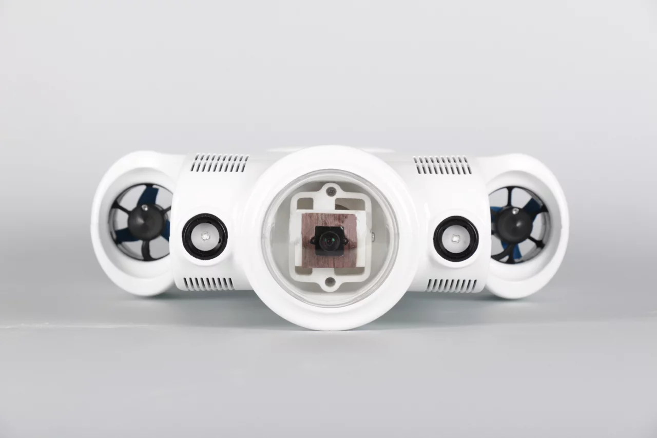 The BW1 drone shoots 1080p/30 fps HD video and 4MP stills