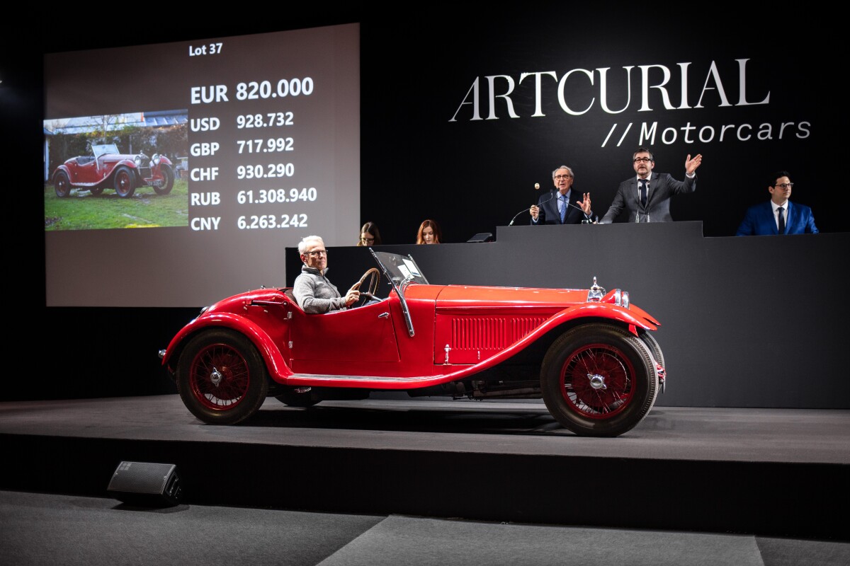 €977,400 | 1930 Alfa Romeo 6C 1750 Gran Sport roadster Corsica | Auction Description: Artcurial