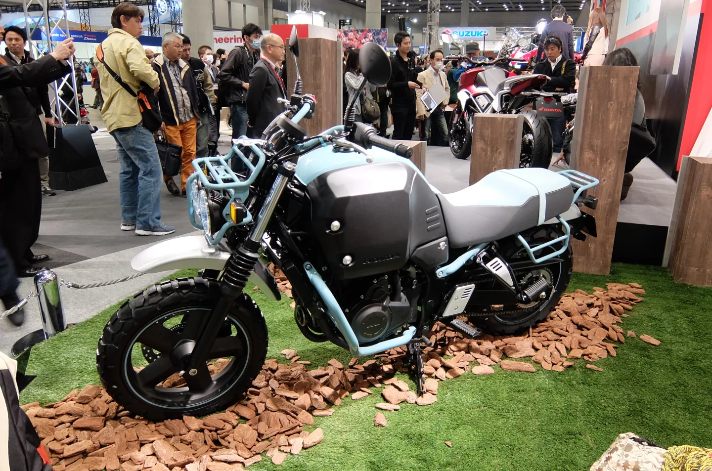 Honda made a commotion with the a concept model called the Bulldog (Photo: Stephen Clemenger/Gizmag.com)