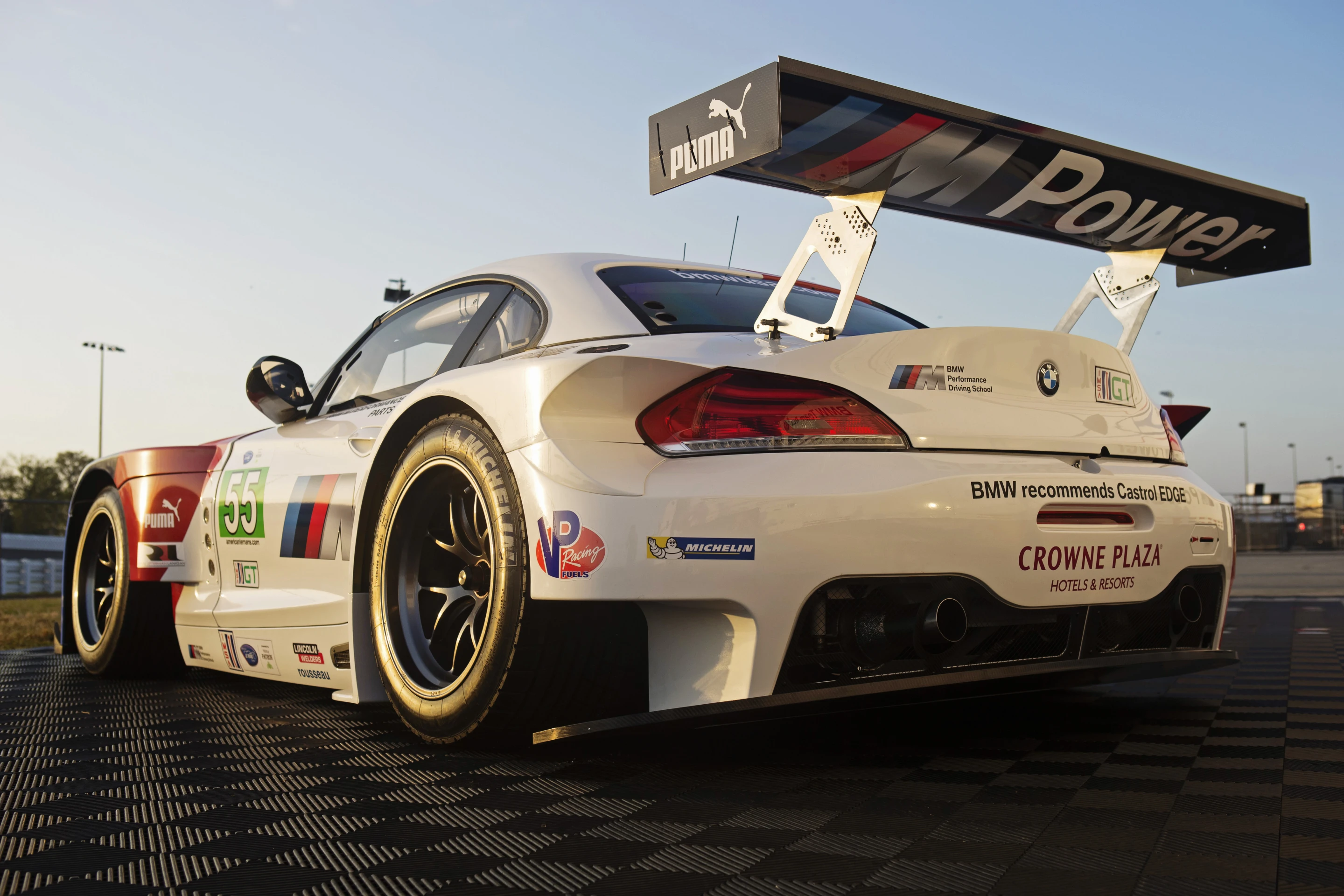 BMW began track testing in January
