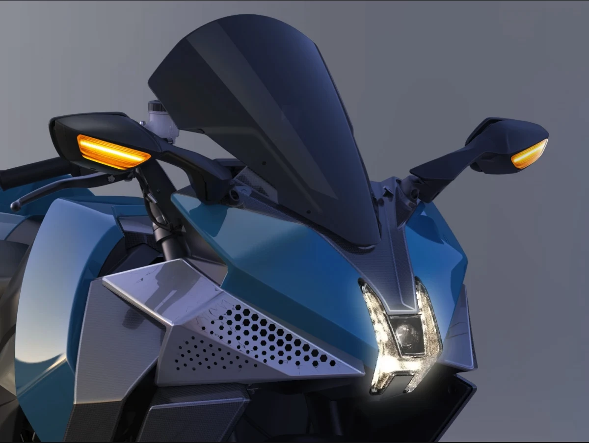 Aww, the headlight says H