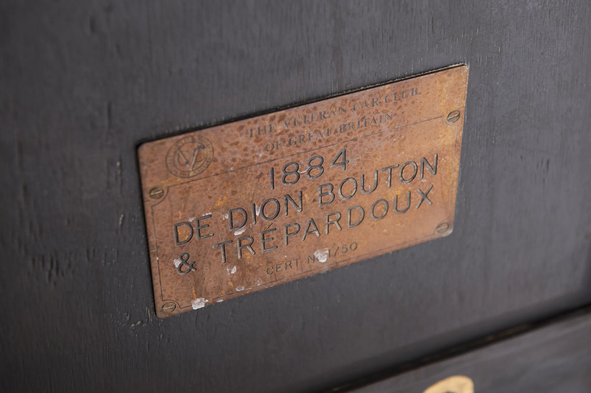 1884 De Dion Bouton et Trepardoux Dos-a-Dos Steam Runabout