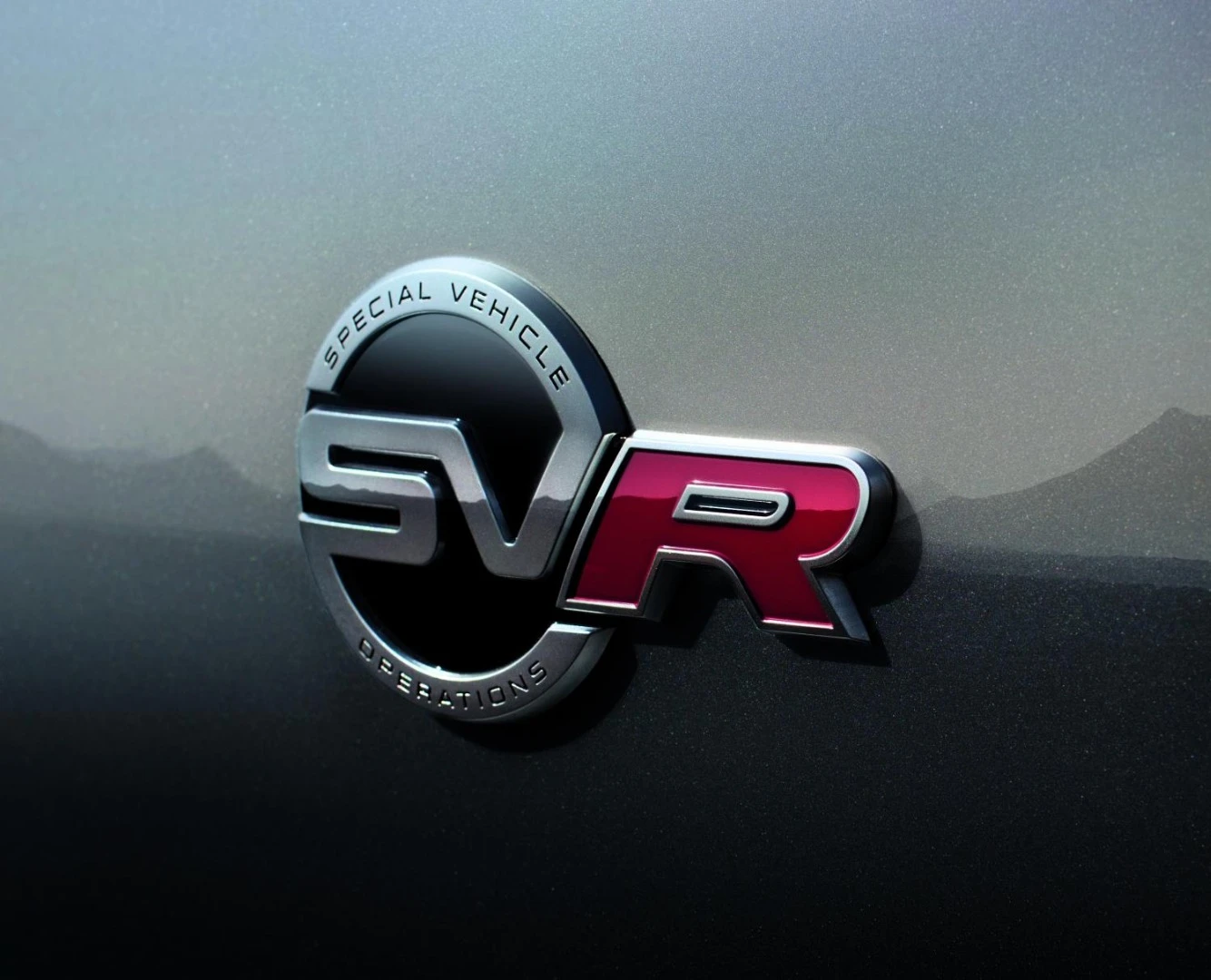 Jaguar SVR badging