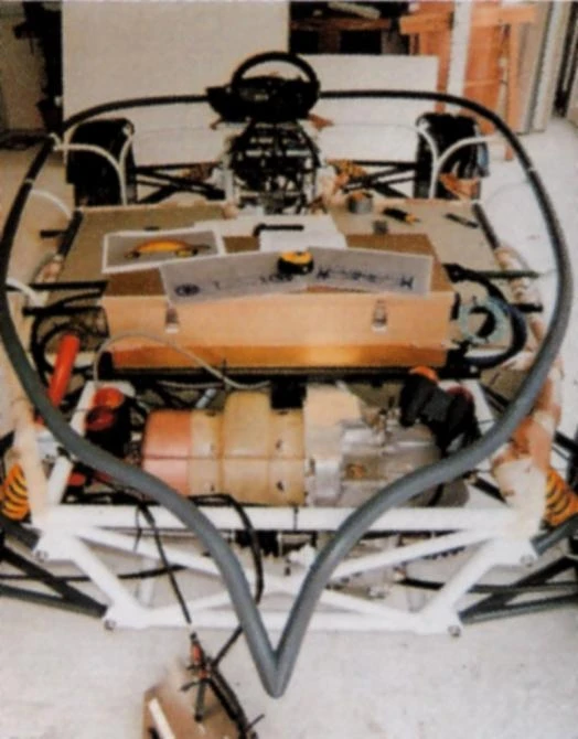 The Zooop takes shape in the garage of the Courrèges home