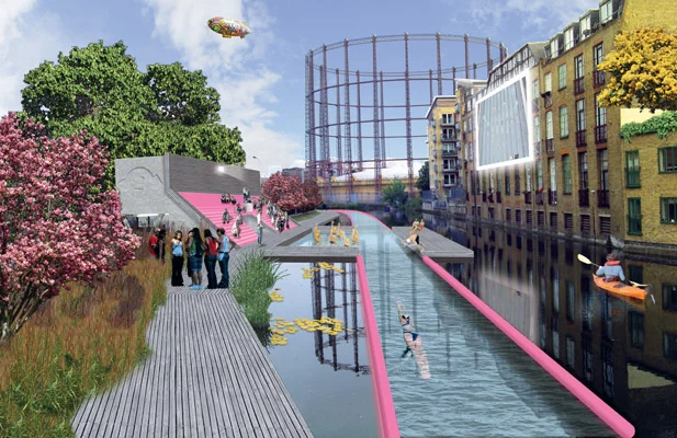 LidoLine: a swimming lane through the city