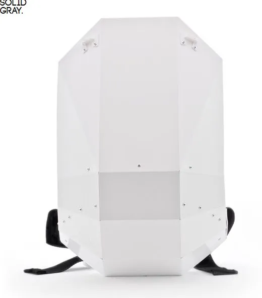 Solid Gray's folding design is armadillo-inspired