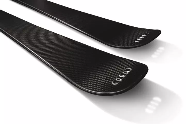 Audi 's carbon fiber prototype skis
