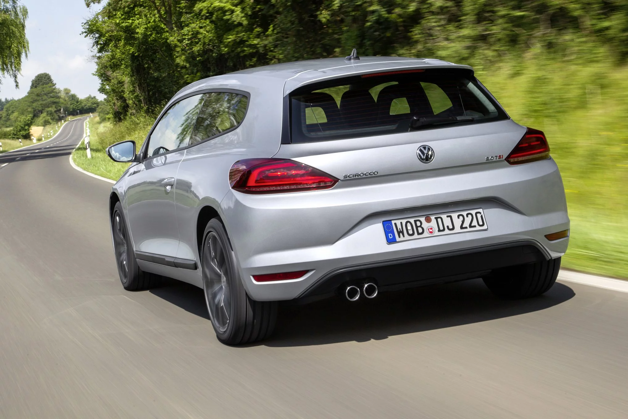 The new Volkswagen Scirocco is available with 6 new engines
