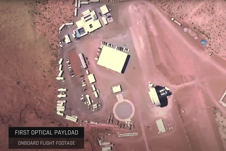 SpinLaunch has released onboard footage from its eighth kinetic launch test