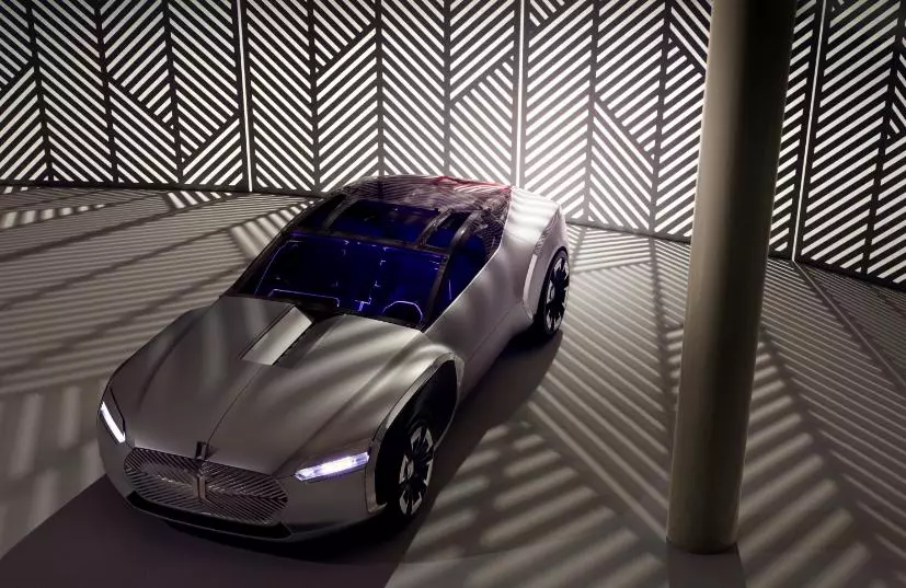 The Corbusier concept car pays tribute both to France's most famous 20th Century architect