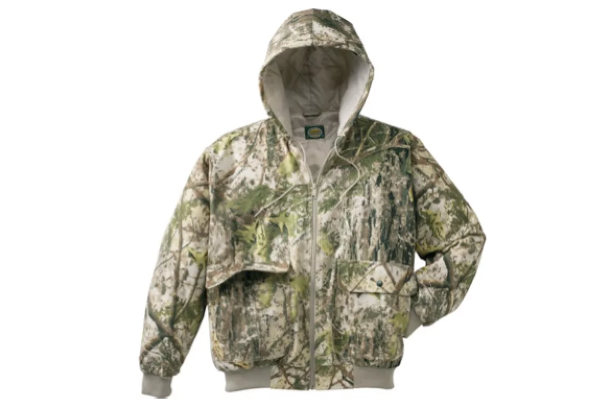 Cabela's ColorPhase Insulated Hooded Jacket, in its "warm" phase