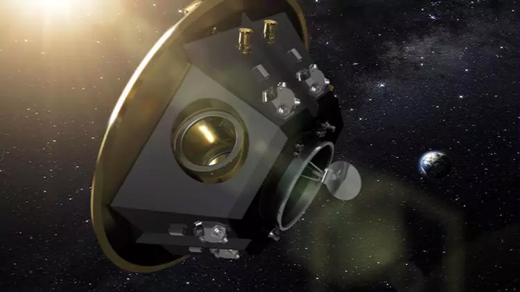 Artist's impression of an eLISA satellite (Image: AEI/MM/exoze)