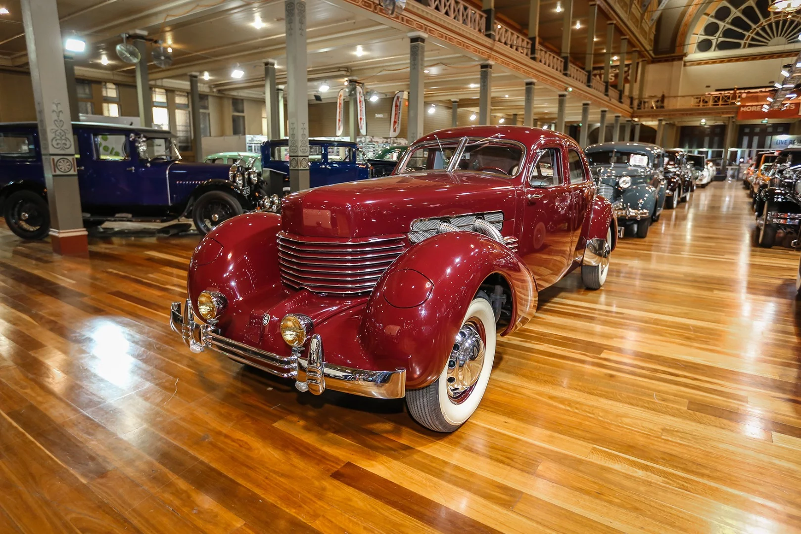 The winner of the Art Deco category at Motorclassica 2018 was the 1937 Cord Custom Berlin Coupe of Terry Dowel