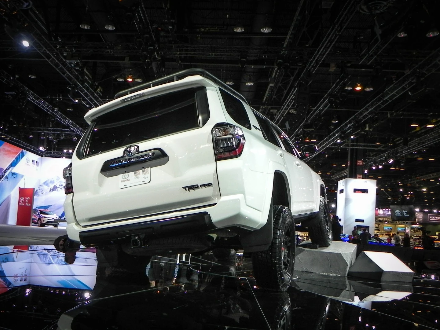Extremes of articulation previously only seen on hardcore rock crawlers are available in Toyota's TRD Pro line of trucks and SUVs
