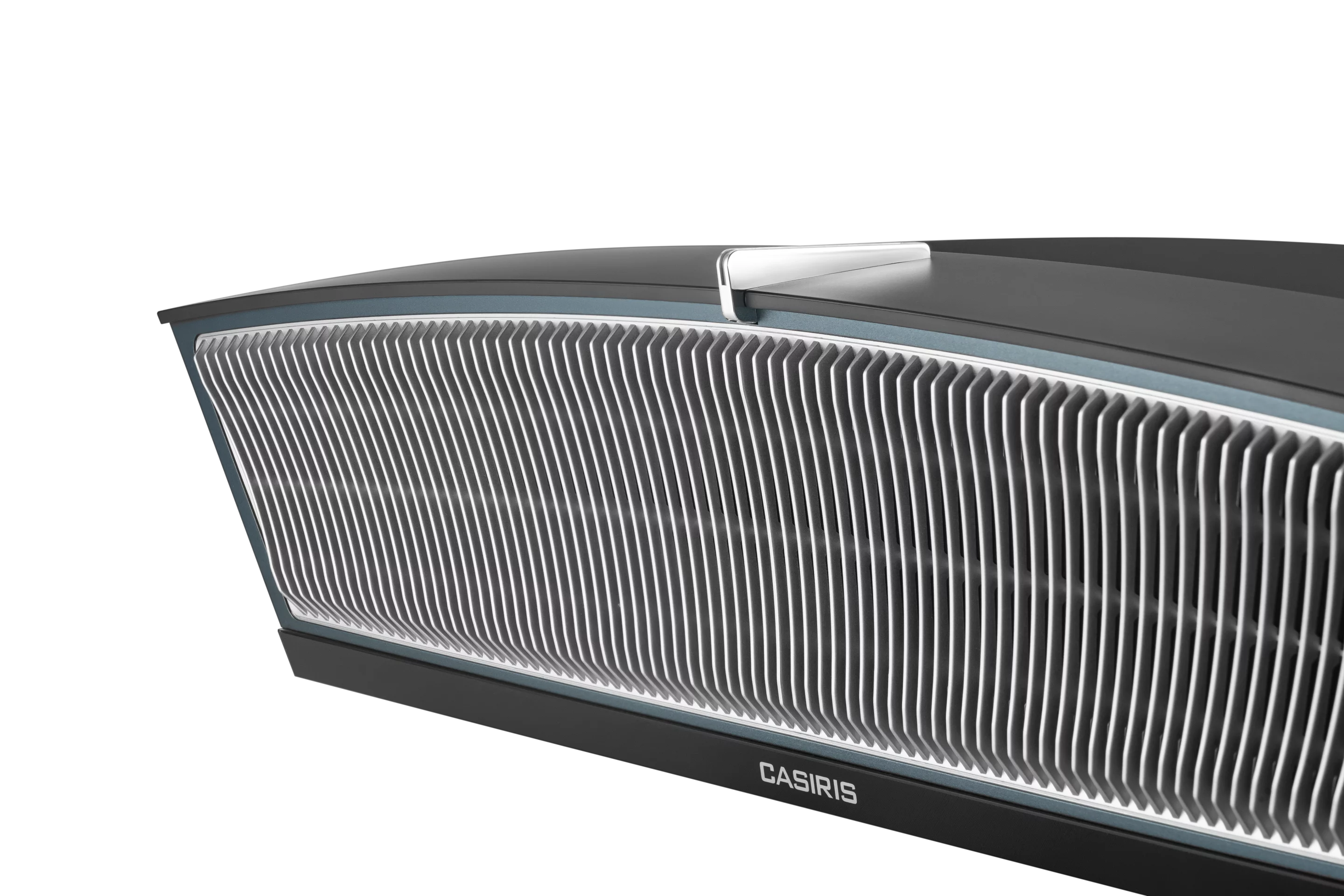 The grille hiding the dual 15-W speakers rocks luxury automotive vibes