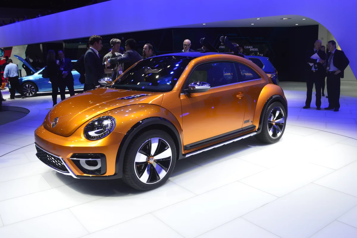 The 2014 Volkswagen Beetle Dune concept at NAIAS