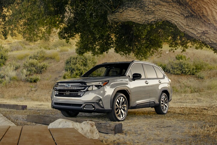 The 2025 Subaru Forester comes with all of the standard features we're accustomed to in a Subaru. Like AWD