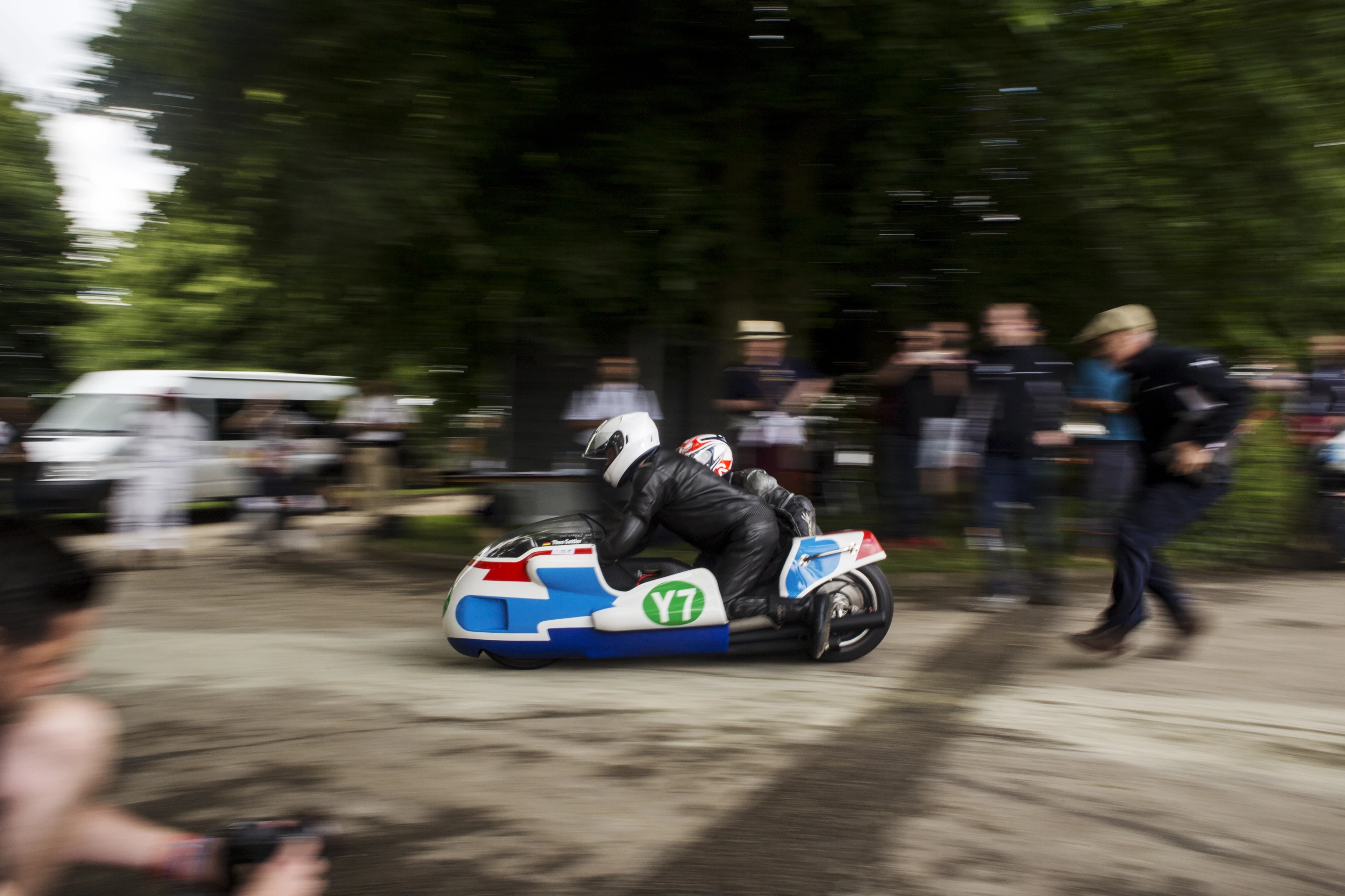 It takes a special type of rider to get into sidecar racing