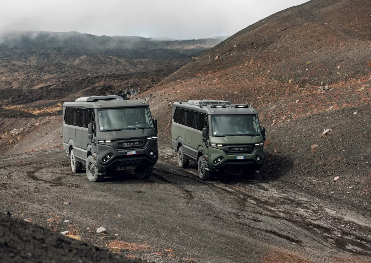 The Torsus Praetorian is ready to take a vacation from its usual mining and emergency services work and go camping away from it all