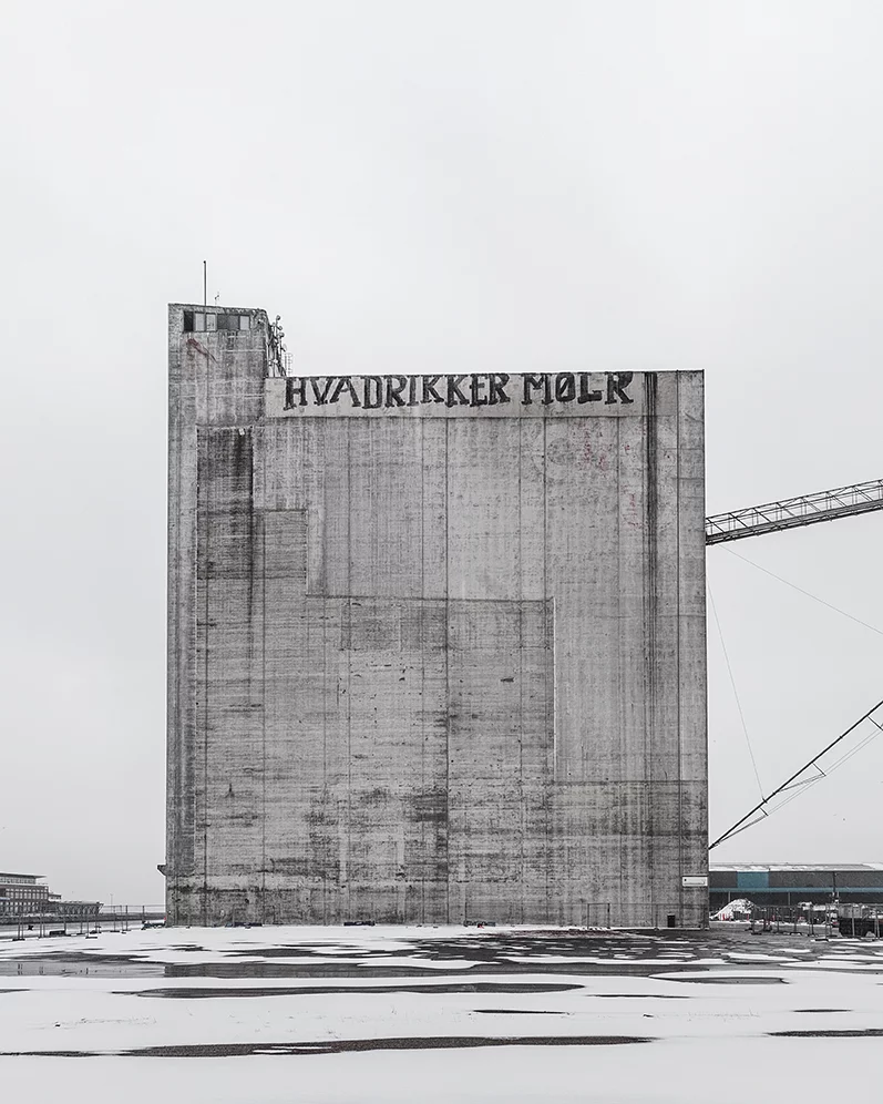 The Silo as it looked before being renovated