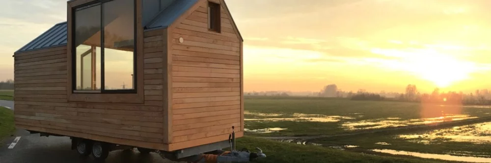 Porta Palace owner Jelte Glas was wanting to create his very own home that not only would he be able to afford, but would also bring him closer to nature