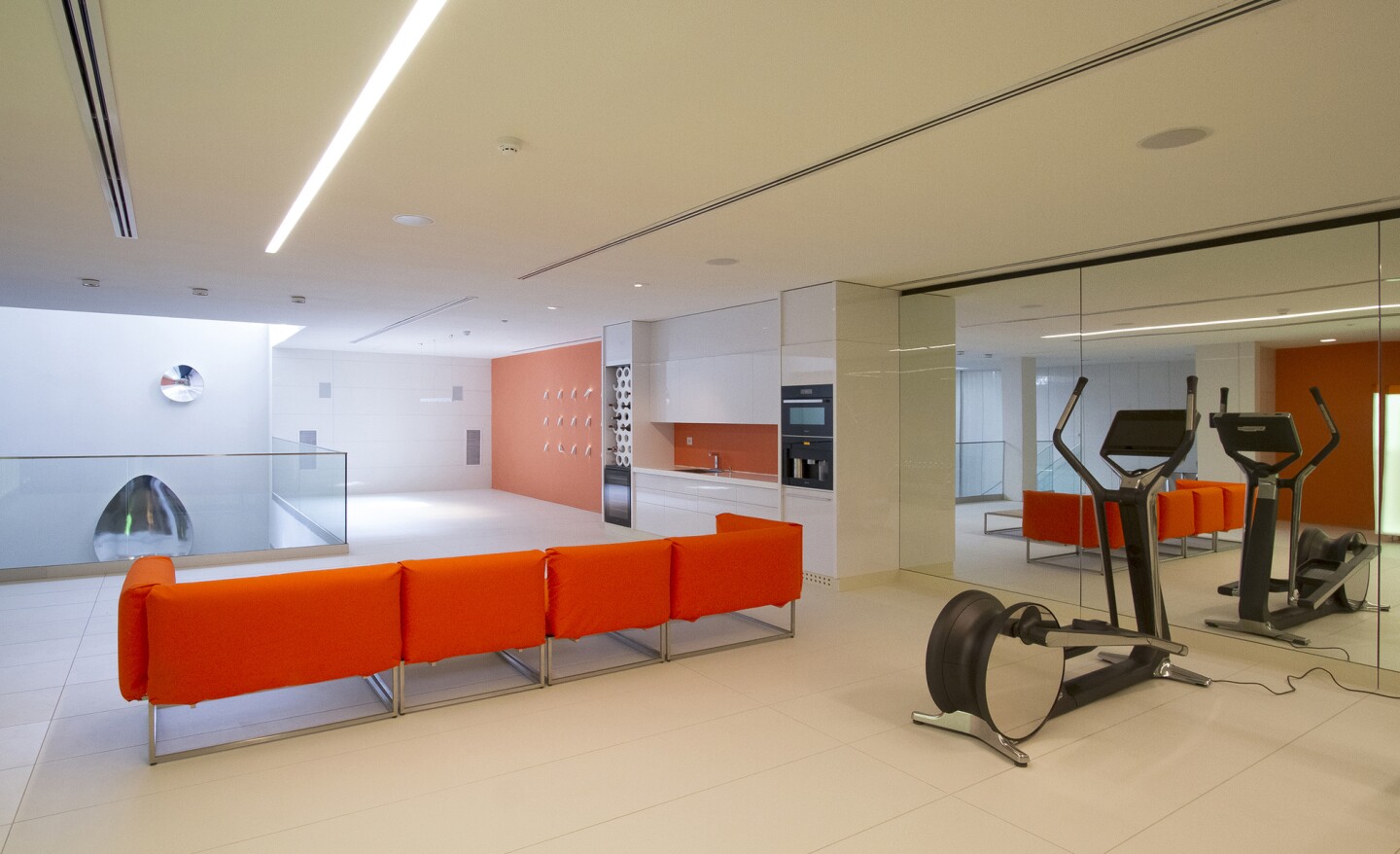 The house contains a private gym (Photo: Nextoffice)