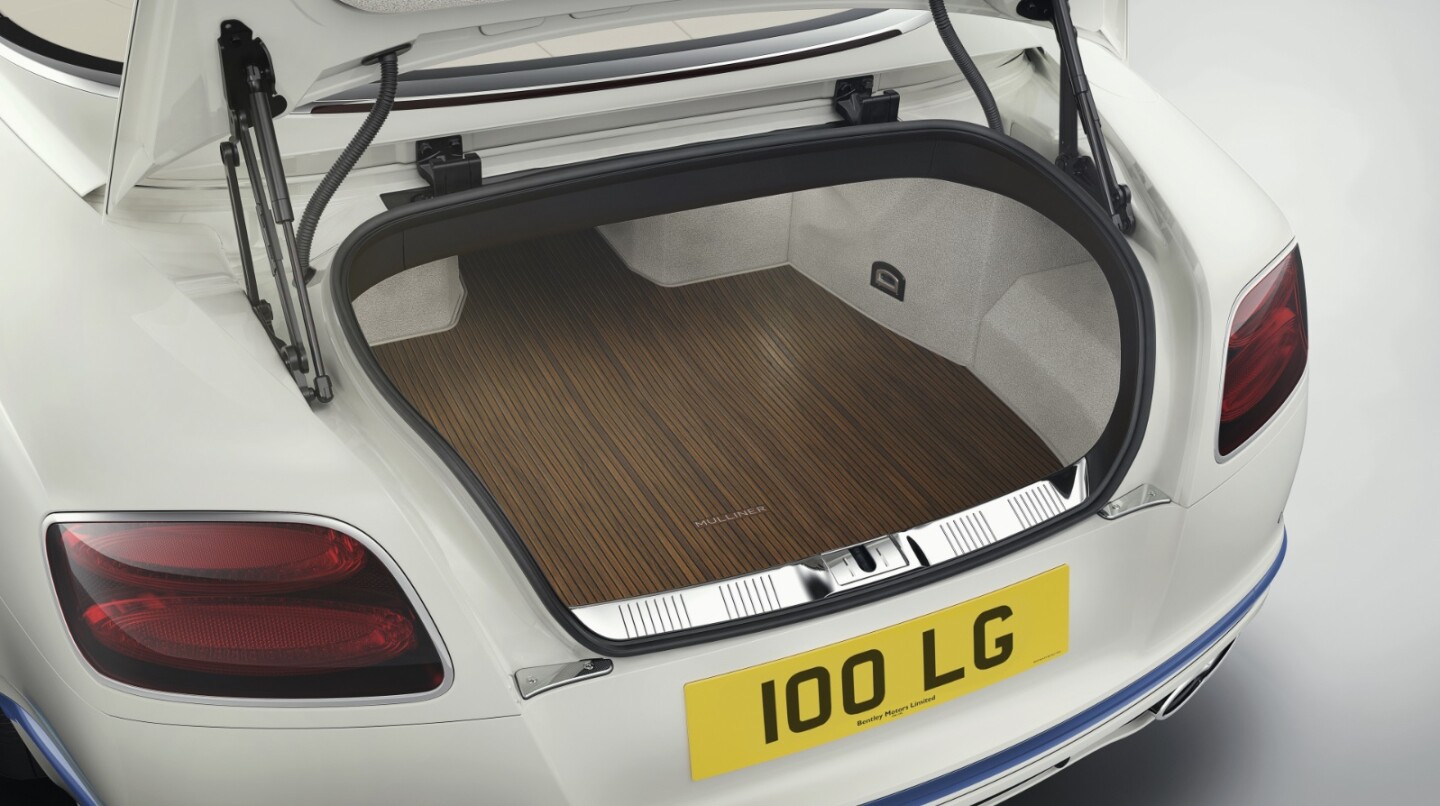 The Pinstripe Walnut brings a new look to the trunk
