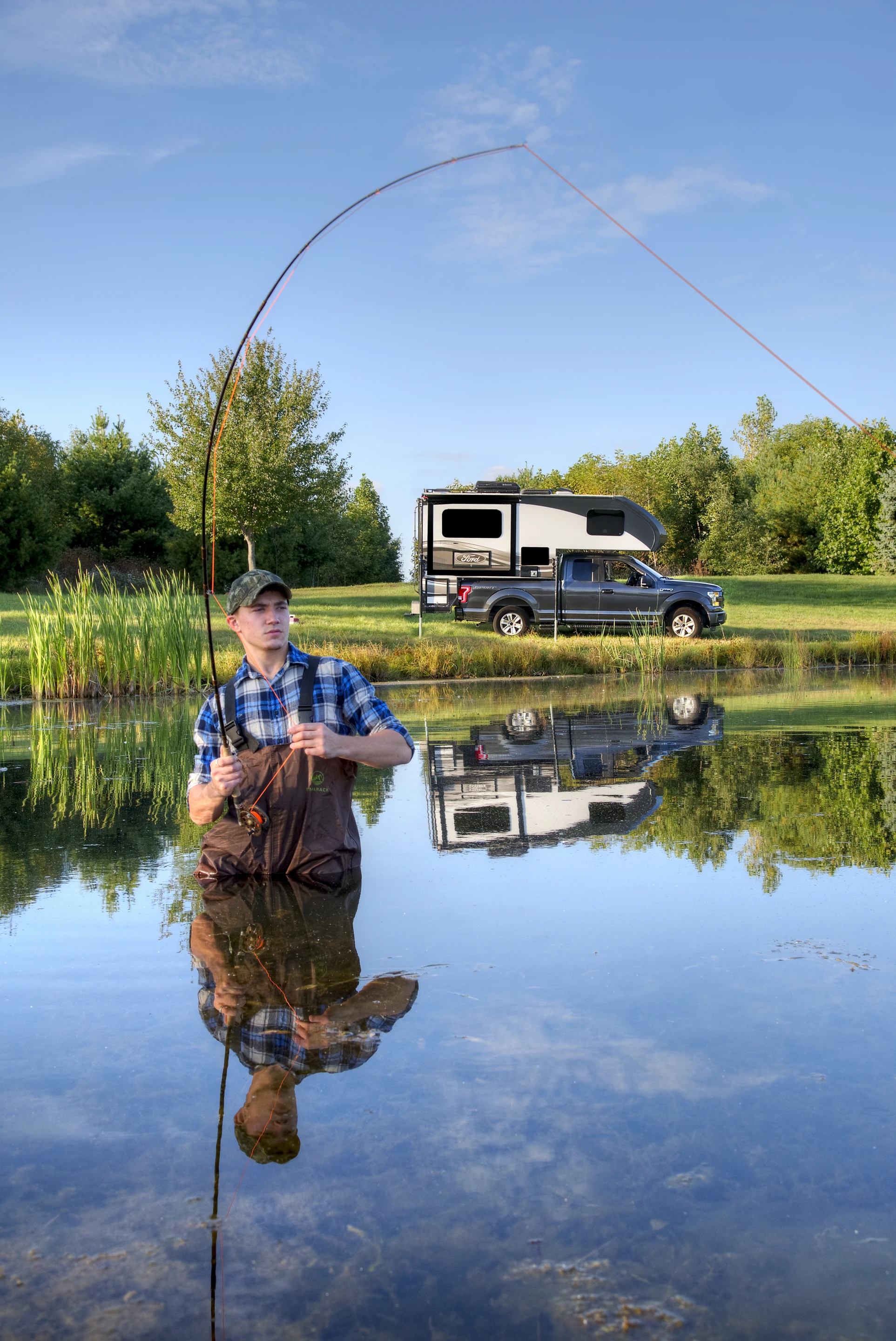 The first Ford RVs on the market are scheduled to be truck campers