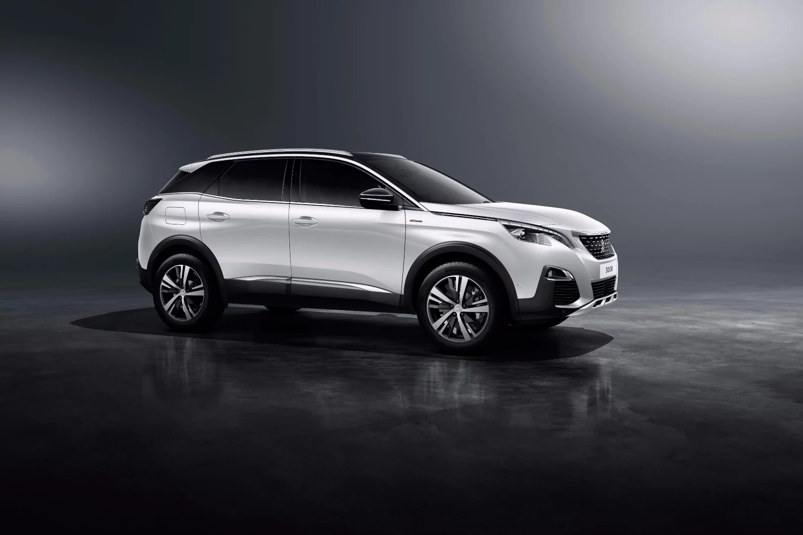 The 3008 GT-Line is a handsome SUV