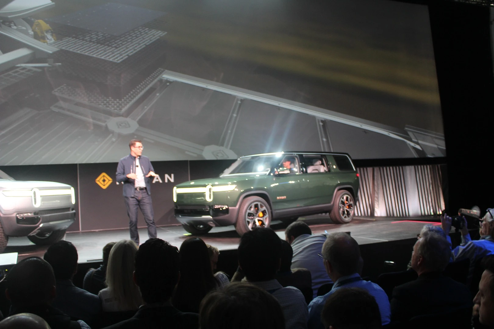 We note that range estimates are a bit better for the Rivian SUV than they are for the pickup truck, due largely to weight differences between the two