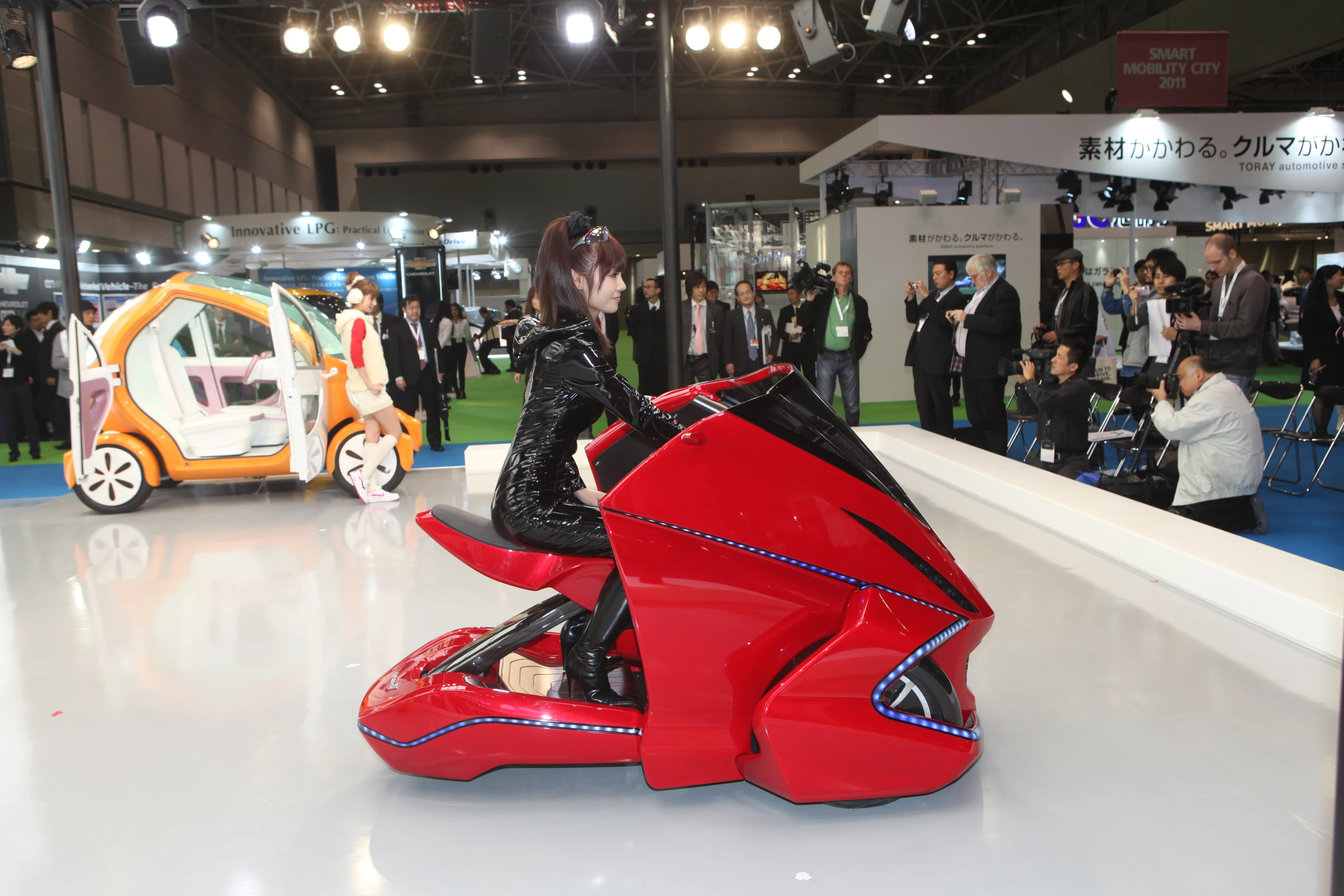 The Kobot Î½ (Nu) concept vehicle at the 2011 Tokyo Motor Show