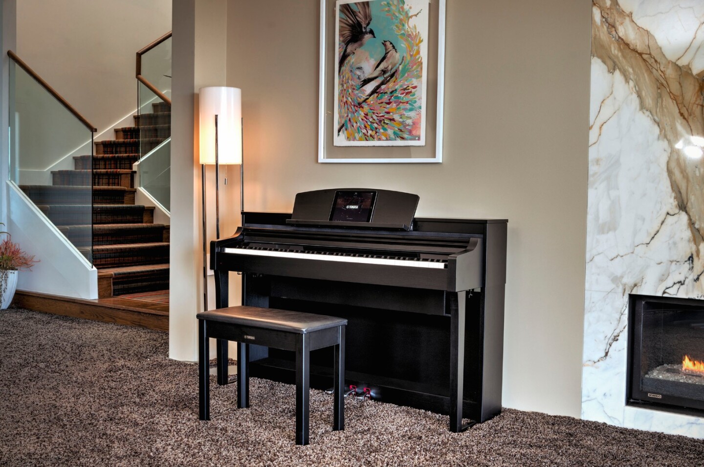 When it's not gamifying the learning experience, the Clavinova CSP rocks the house as a fully capable digital piano