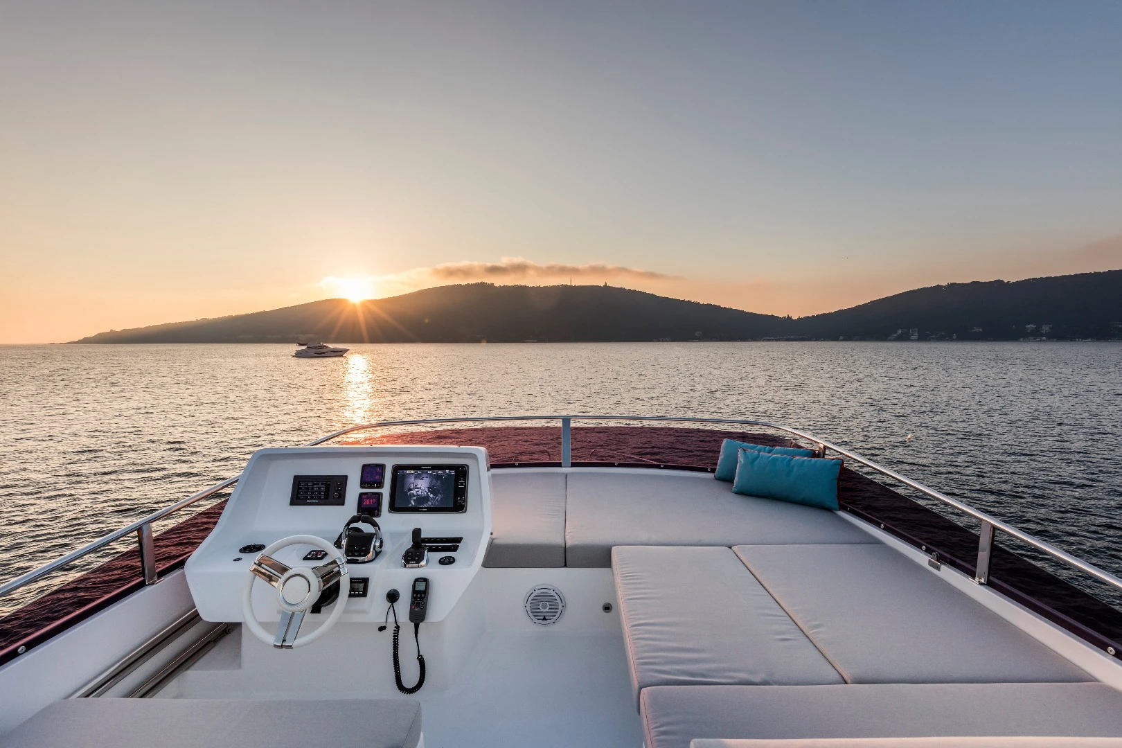 The roof of the 62FLY is a great spot to watch the sunset