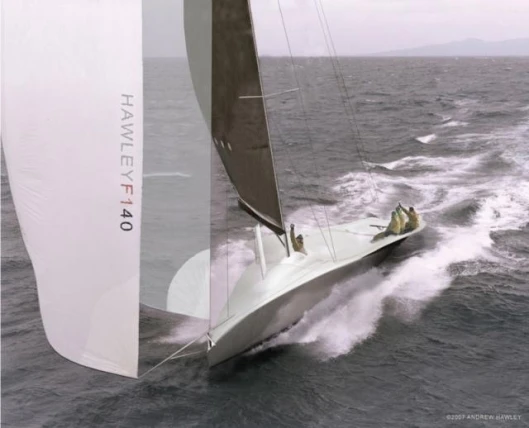 Hawley F140 concept yacht
