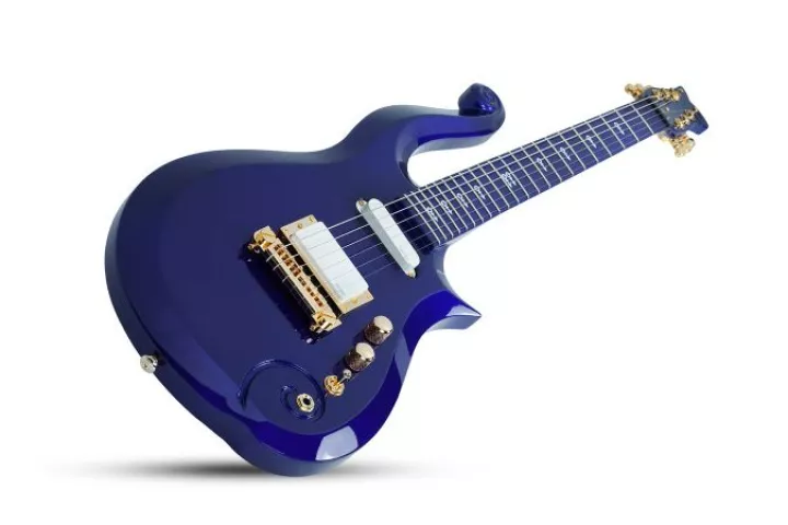 The Cloud Guitar replica by Schecter is available only through the official Prince store, and is expected to ship in November, 2019