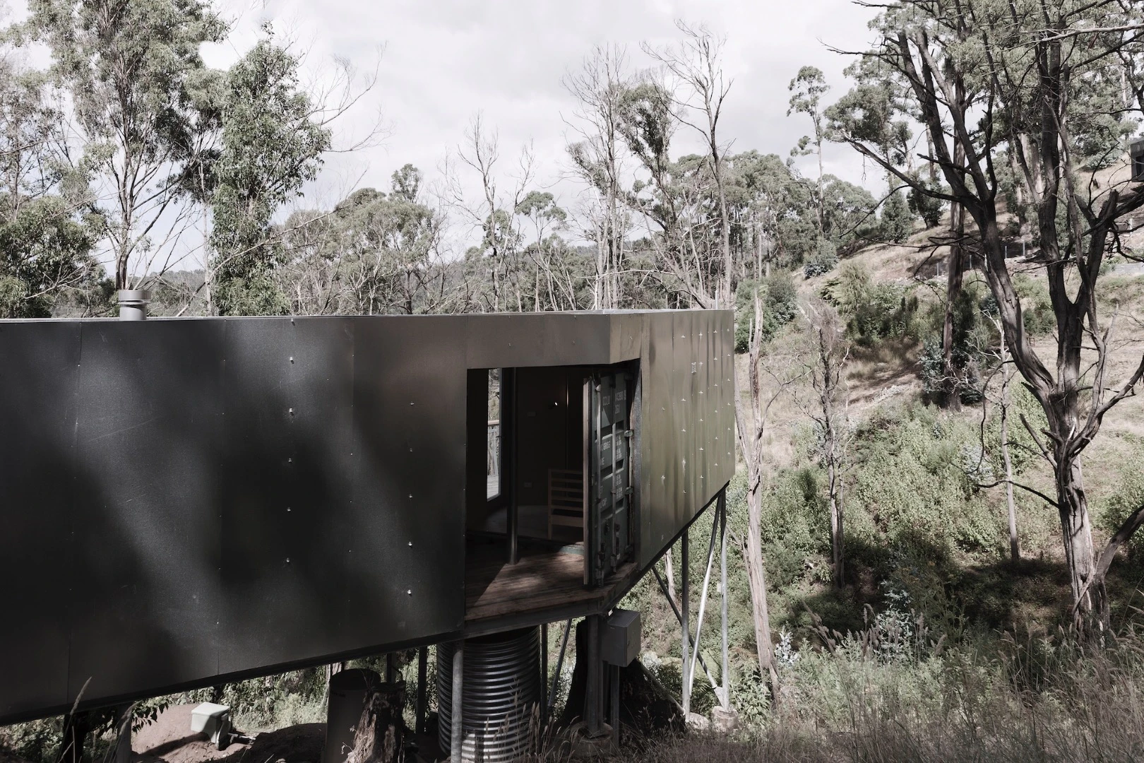 Studio Edwards offers an interesting take on the shipping container house with this project, named House 28