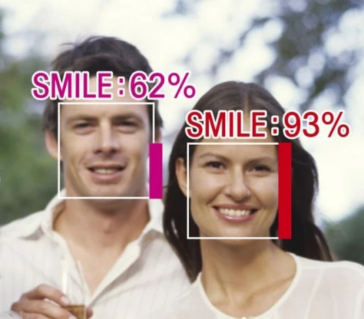 Omron’s smile measurement technology