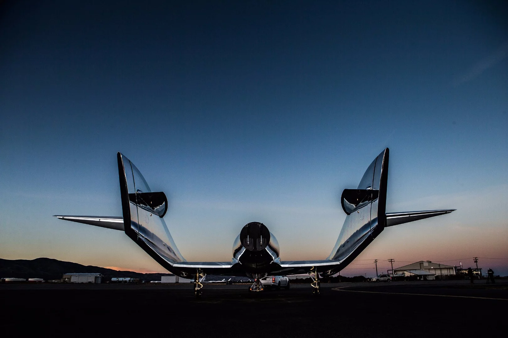 Rear view of VSS Unity