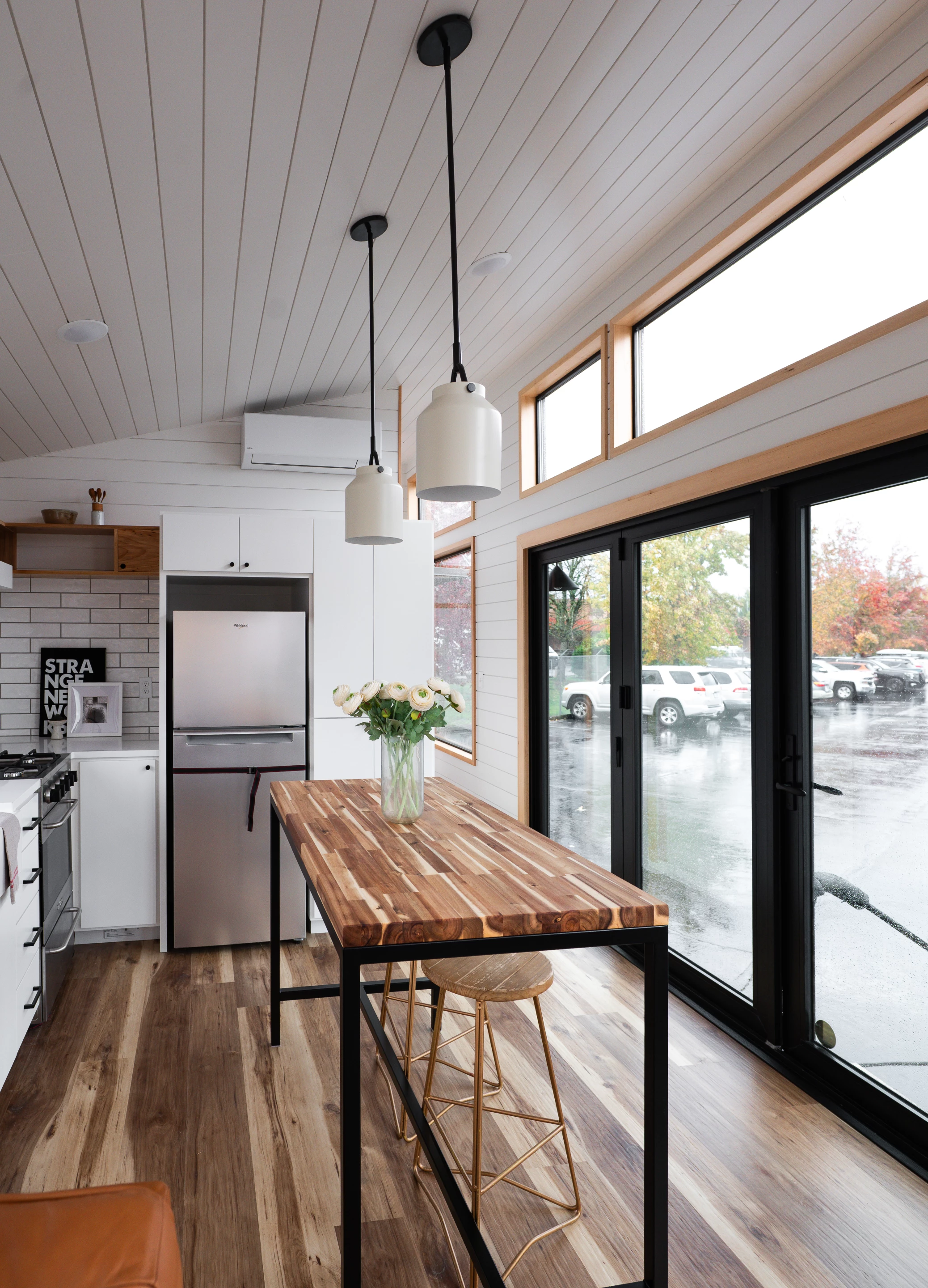 The Urban Park Max 37's living area is roomy and light-filled thanks to its generous glazing