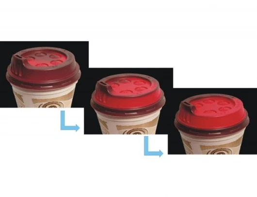 Smart Lid changes color according to temperature
