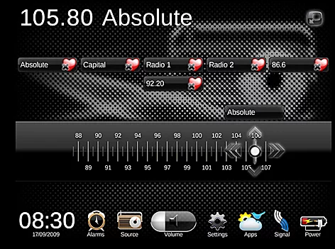 The Pure Sensia touchscreen radio - a Swiss army knife of a device