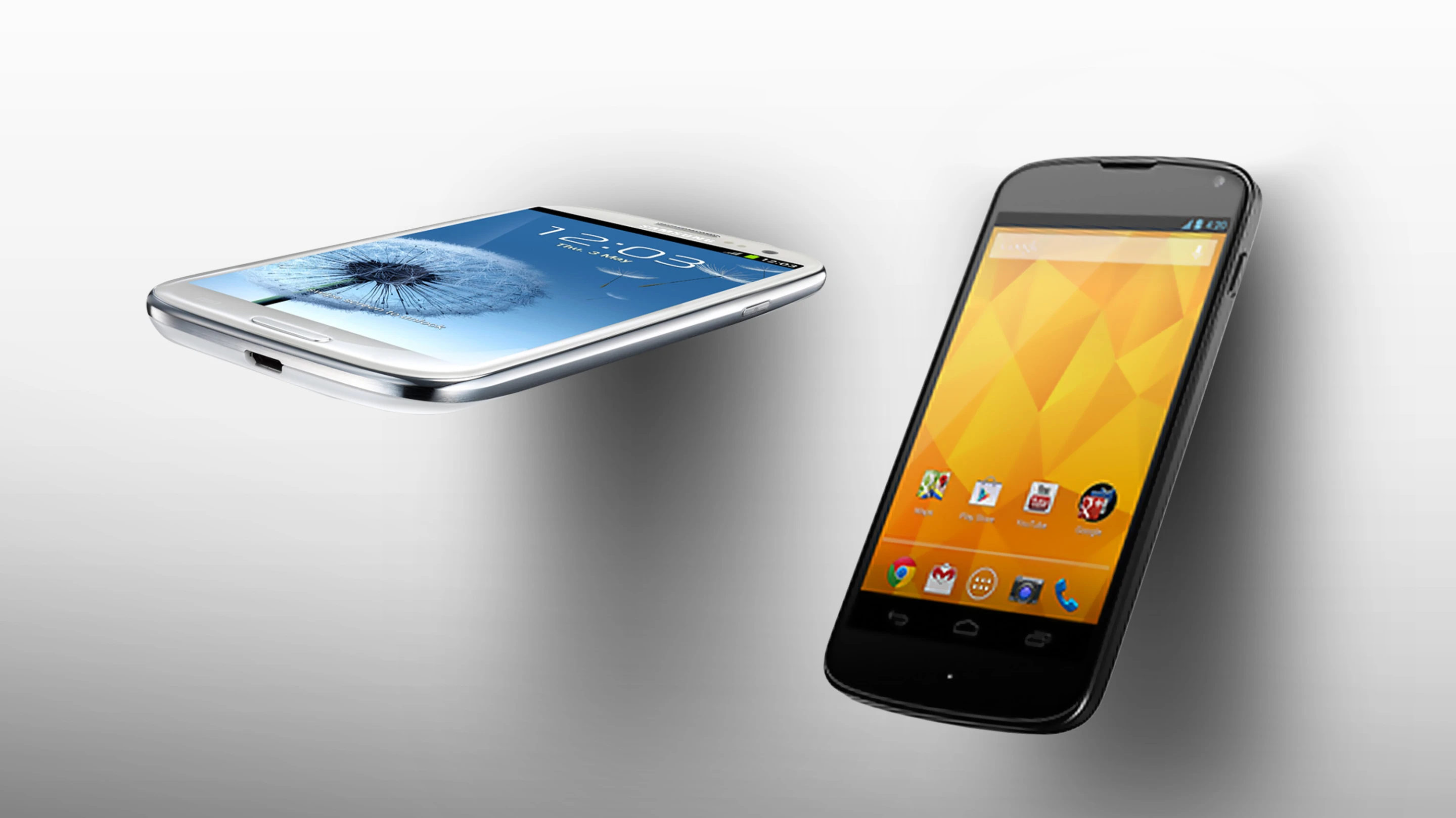 How does the Nexus 4 compare to the reigning Android monarch, the Samsung Galaxy S III?