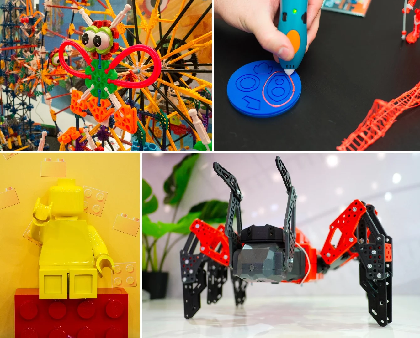 Building and creative toys on show at London Toy Fair 2017 included the 3Doodler Start pen and the MeccaSpider