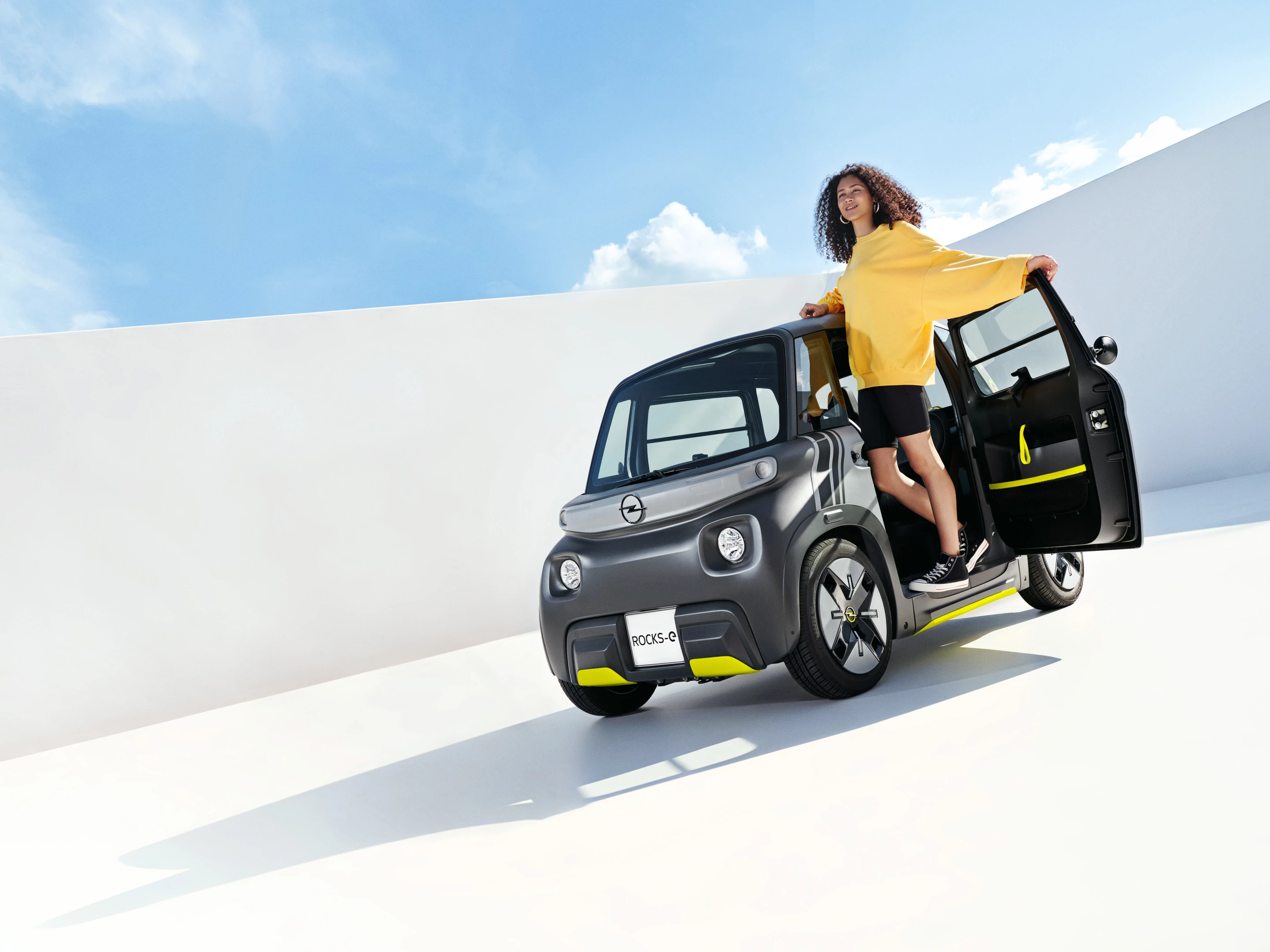The Opel Rocks-e is aimed at younger drivers