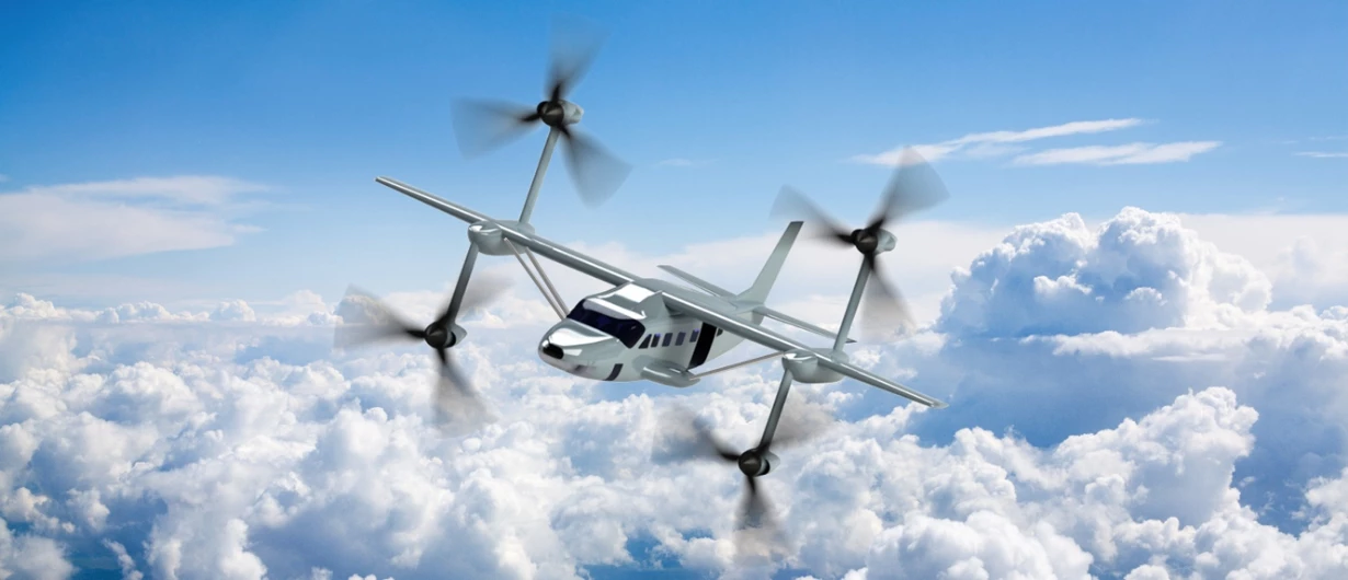 Advanced Tactics/RotorX has announced the Barracuda, a high-speed tilt-rotor using enormous variable-pitch props